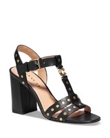 COACH 蔻驰 Women's Margaret Studded Strappy Sandals