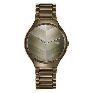 RADO 雷达 True Thinline真薄系列 39毫米石英腕表 R27121302