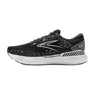 BROOKS 布鲁克斯 Glycerin GTS 甘油20 女子跑鞋 1203701B059 黑/白/云淡灰 38.5