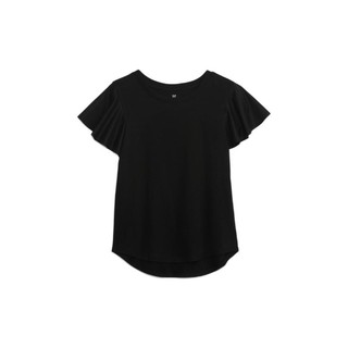 Gap 盖璞 853055-002 女童短袖T恤 黑色 L