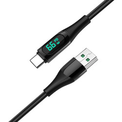 魅蓝 USB-A 5A 数显数据线 66W