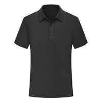 VANCL 凡客诚品 POLO衫32双珠polo衫短袖男polo商务POLO夏季新款 黑色 L