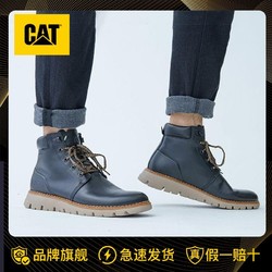 CAT 卡特彼勒 卡特常青款男靴戶外休閑馬丁靴輕便透氣高幫工裝靴男專柜同款