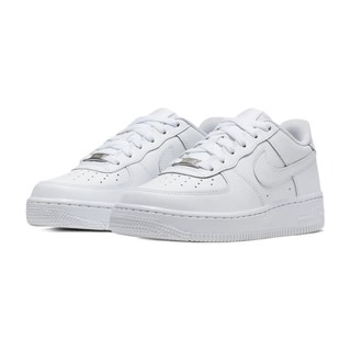 NIKE 耐克 Air Force 1 (GS) 大童运动板鞋 314192-117 白色 39