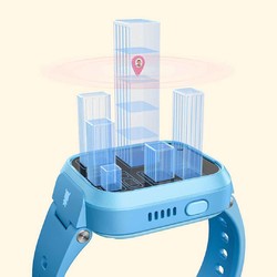 MITU 米兔 6X 儿童智能手表 1.52英寸 粉色表壳 粉色硅胶表带（北斗、GPS）
