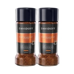DAVIDOFF 大卫杜夫 德国进口 多口味可选 冻干速溶咖啡 100g*2瓶