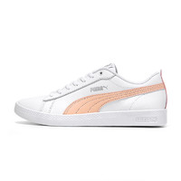 PUMA 彪马 Smash Wns v2 L 女子休闲运动鞋 365208-14 白粉 41