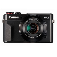 Canon 佳能 PowerShot  G7 X Mark II 1英寸数码相机（8.8-36.8mm、F1.8-F2.8) 黑色