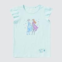 UNIQLO 优衣库 Disney Heroines印花T恤(迪士尼 短袖) 444087