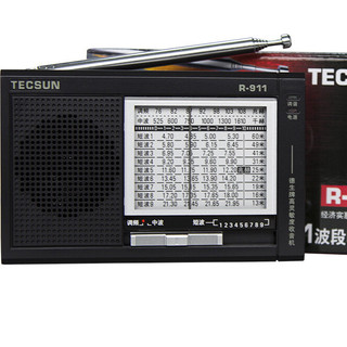 TECSUN 德生 R-911 收音机 黑色