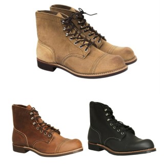 RED WING 紅翼 Iron Ranger 男士皮質(zhì)工裝靴