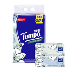 Tempo 得宝 抽纸4包×90抽(茉莉花味)