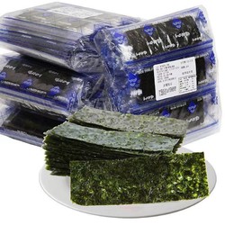 香之渝 即食原味海苔片 烤紫菜寿司海苔片 200片