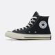  CONVERSE 匡威 男女帆布鞋 CHUCK 70高帮复古帆布1970s 162050C 黑色　