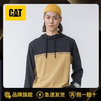 CAT 卡特彼勒 卡特户外休闲衣卫衣百搭舒适男上衣男装套头衫连帽