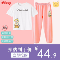 Disney 迪士尼 儿童短袖+防蚊裤 纯棉套装