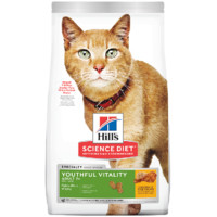 Hill's 希尔思 活力鸡肉老年猫猫粮 2.72kg*2包