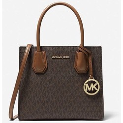 MICHAEL KORS 迈克·科尔斯 Mercer 中号徽标和皮革手风琴斜挎包 2件8折