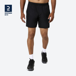 DECATHLON 迪卡侬 短裤男运动夏季薄款三分速干休闲健身跑步宽松裤ten 黑色 L