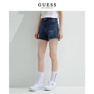 GUESS 盖尔斯 22新款夏女士牛仔短裤-YM2D0961