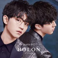 BOLON 暴龙 王俊凯同款眼镜架+凯米1.74防蓝光U6