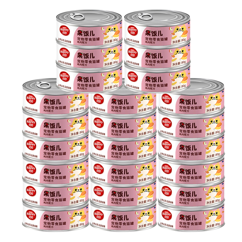 汤汁型猫罐头 鸡肉味 80g*24罐