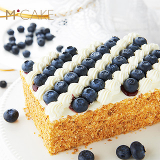 mcake官网蓝莓拿破仑蛋糕千层酥同城配送水果创意蛋糕