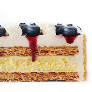 mcake官网蓝莓拿破仑蛋糕千层酥同城配送水果创意蛋糕
