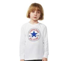 CONVERSE 匡威 Chuck Taylor All Star系列 CV932237GS-001 男童长袖卫衣 纯白色 160L(XL)cm