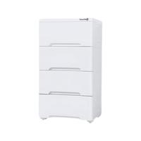 Yeya 也雅 G-387724 收纳柜 四层 38*32*70cm 简约白