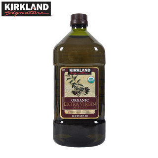 科克兰 柯克兰Kirkland美国原装进口特级初榨橄榄油2L 大瓶食油烘焙凉拌原料可头发和皮肤护肤用