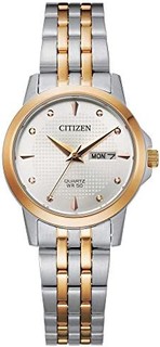 Citizen 西铁城 石英 女式手表 不锈钢 经典