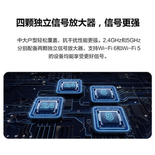 华为智选 华为WiFi6无线路由器AX3Pro高配版双频高速千兆端口家用游戏wifi穿 AX3白色 标准配置