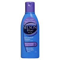 Selsun blue 滋养修护洗发水 蓝色 200ml