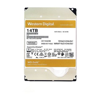 西部数据 金盘系列 3.5英寸 企业级硬盘 14TB（7200rpm、512MB）WD141VRYZ