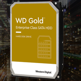 Western Digital 西部数据 金盘系列 3.5英寸 企业级硬盘 8TB（7200rpm、256MB）WD8004VRYZ