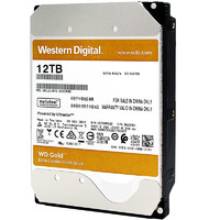 Western Digital 西部数据 金盘系列 3.5英寸 企业级硬盘 12TB（7200rpm、256MB）WD121VRYZ