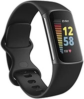 fitbit Charge 5 运动手环 电池续航长达7天 黑色