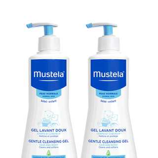 Mustela 妙思乐 宝宝 0-12岁儿童洗发沐浴露2合1 500ml