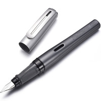 Pelikan 百利金 钢笔 Pelikano up系列 碳灰色 M尖 单支礼盒装