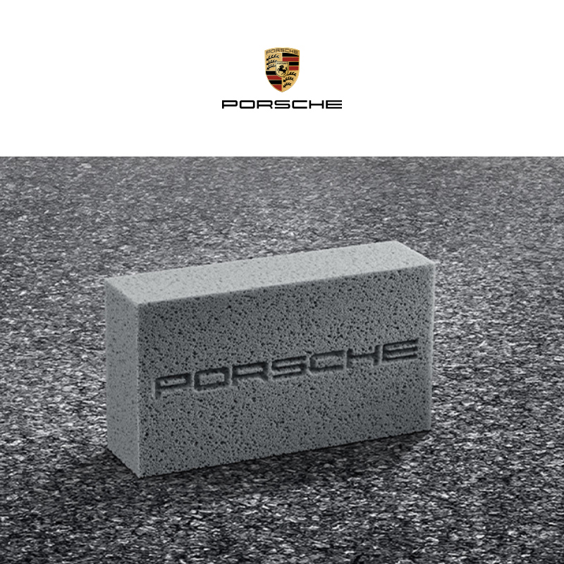 保时捷 Porsche汽车用 进口高密度 擦车洗车清洁海绵