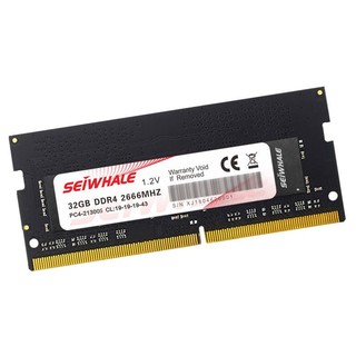 SEIWHALE 枭鲸 DDR4 2666MHz 笔记本内存 普条 32GB