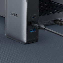 Anker 安克 充电器充电宝二合一 黑色 10000mAh 双Type-C 65W