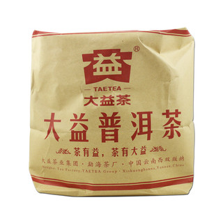 TAETEA 大益 普洱茶 熟茶 2018年7262 普饼 357g/饼*7饼 1801批次 一提装