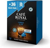 CAFE ROYAL 芮耀 Lungo ，Nespresso，强度4，36粒