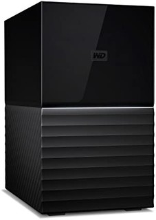 Western Digital 西部数据 My Book Duo系列 3.5英寸Type-C移动机械硬盘 28TB USB 3.1 黑色