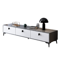 YIZAO 宜造 意式电视柜 灰色+暖白色 120*30*40cm 三门款