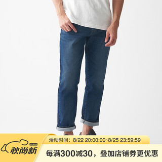 MUJI 無印良品 无印良品 MUJI 男式 横竖弹力牛仔 修身裤 股下76cm AEA54A1S