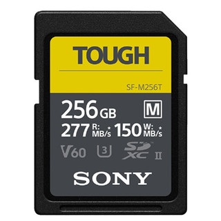 索尼（SONY）TOUGH规格三防SD卡微单反相机摄像机内存卡 防水防尘高速相机卡 256G