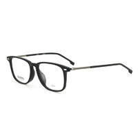HUGO BOSS 雨果博斯 1236 黑色板材眼镜框+1.67折射率 防蓝光镜片